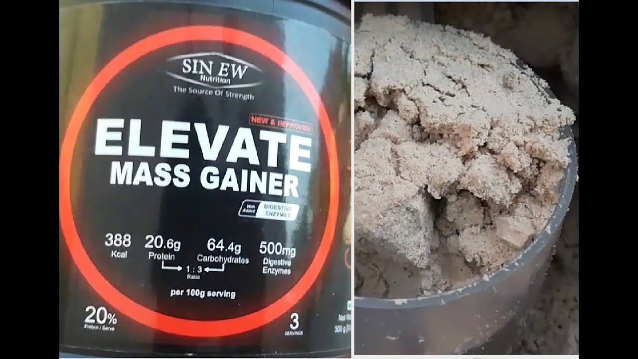 Sinew Nutrition Elevate Mass Gainer Review Youtube