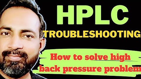 HPLC TROUBLESHOOTING I VERY EASY WAY IN HINDI