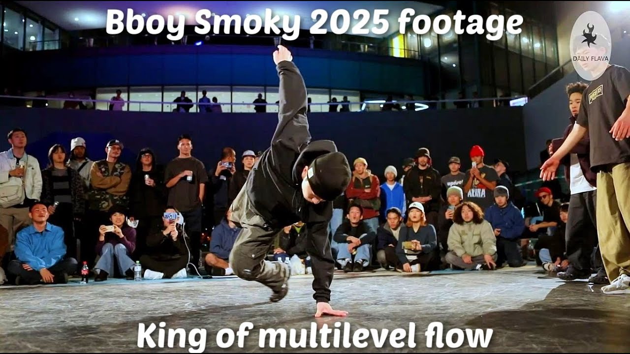 Best of Bboy Smoky at Street Flava. Unique multi-level bboy flow.