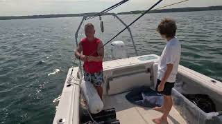 Deploying the Imagenex side scan sonar for the first time