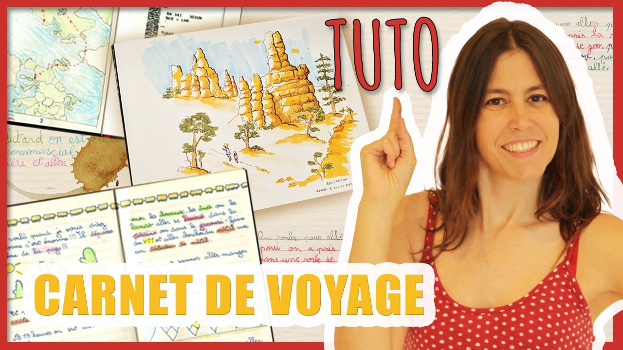 TUTO : Carnet De Voyage 