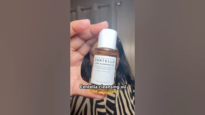 Centella cleansing oil  |  lightweight makeup #makeupremover  skin1004 #shorts #centella