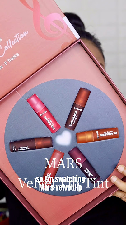 MARS Velvet Lip Tints | All Shades #newmakeup