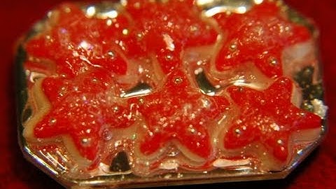 Star Christmas Cookies In Polymer Clay by Garden of Imagination (miniature)