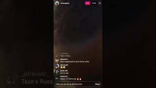 Taze gun leaning on instagram live 😂😂#Splash