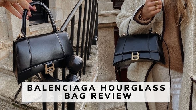 Balenciaga Hourglass top handle bag review – Bay Area Fashionista