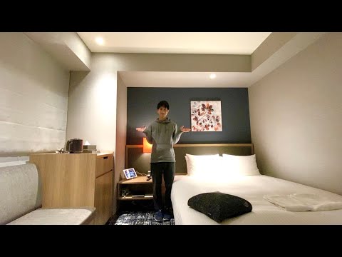 Staying at a Sophisticated Hotel Room with an Unusual Cushion | Osaka, Japan