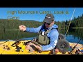 Catch  cook high mountain lake the best way to eat wild fish