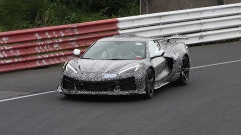 New Corvette Z06 Spied Testing HARD At The Nürburgring!