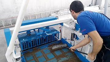 Small block making machine   video instructions for use