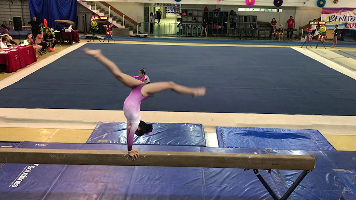 Gimnastas del Futuro 2019 - Viga Nivel 5