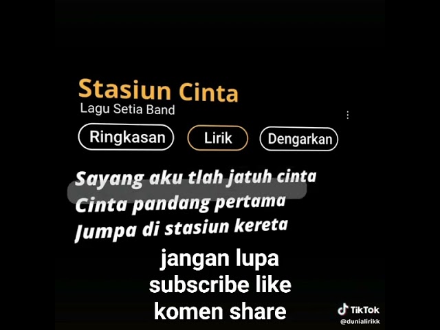 lirik lagu dj stasiun cinta class=