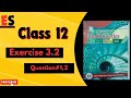 "KPK Board 2nd Year Mathematics Chapter 3 Ex 3.2 Q 1 and 2 Step-by-Step Solutions"