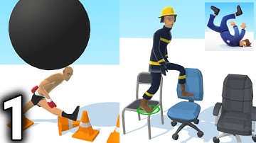 Fail Run - Gameplay / Walkthrough Part 1 - Levels 1-10 (IOS & Android Game!)