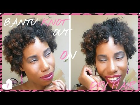 Bantu Knot Out Medium Natural Hair Bantu Knot Out Medium Natural Hair