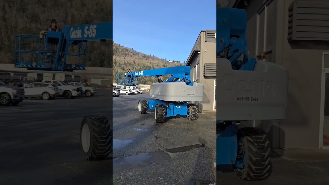 Did you know the model name S85 on a Genie S85 boom lift stands for something? 