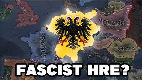 FASCIST HOLY ROMAN EMPIRE IN 1936 I Hoi4 Timelapse