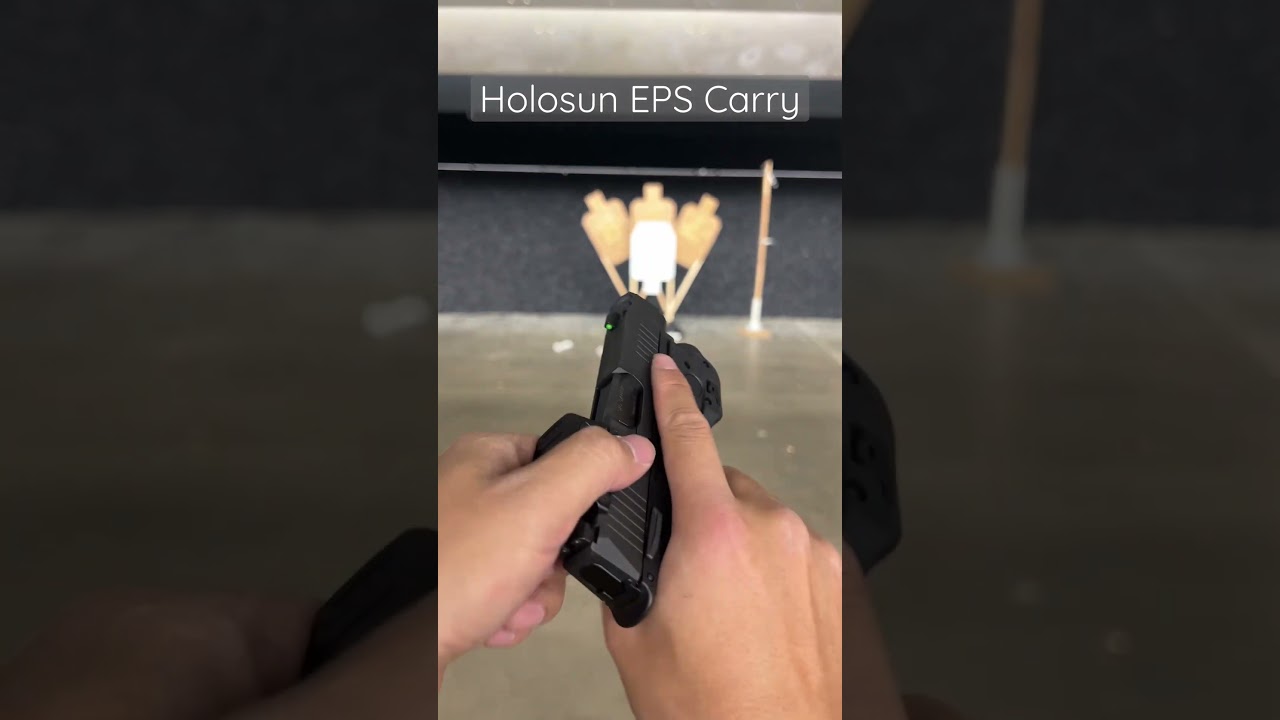 Field Test the Holosun EPS Carry Red Dot on Sig P365 X Macro