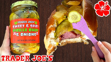 Sweet & Spicy Pickle Chips & Onions - Trader Joe’s Product Review