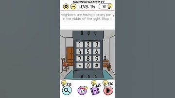 Brain Test Level 154 | Tricky Puzzles | Gameplay Walkthrough | Levels Solution | Sxorpio Gamer YT