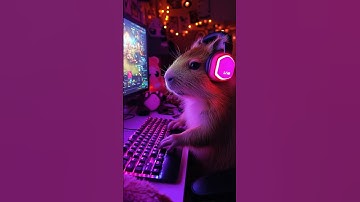 KLING AI Gamer Capybara #ai #cute #klingai #capybara #artificialintelligence #gamer