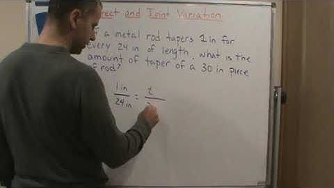 Applied Math   Sec  8 3 Direct Variation   Example 3