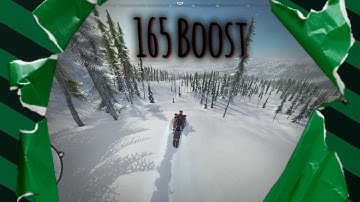 Sledders game on the 165 Boost