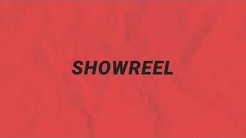 Showreel Motion Design 2023
