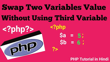 Swap Two Variables Value Without  Using Third Variable || Value Swapping in PHP || PHP Tutorial