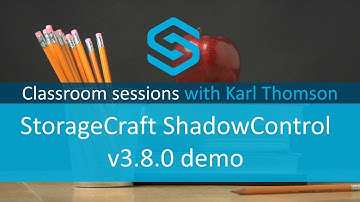 StorageCraft ShadowControl v3.8.0 demo