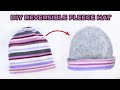 How to make a fleece hat | Free DIY fleece hat pattern