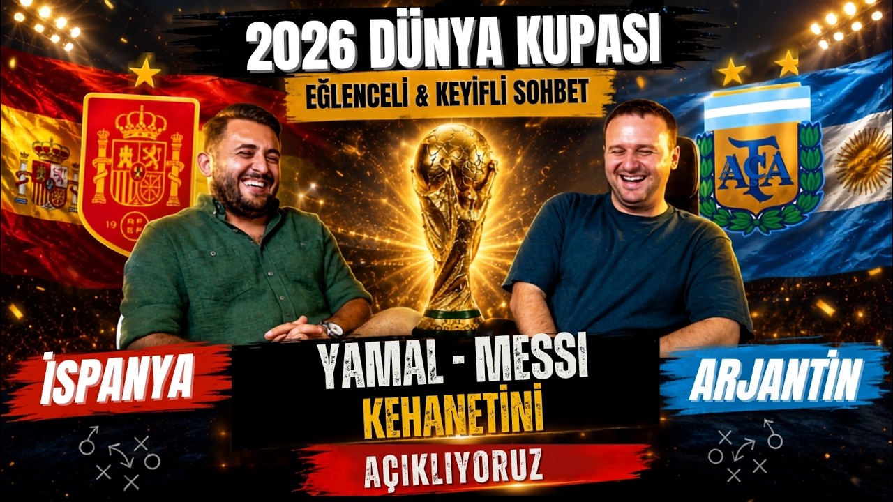 2026 DÜNYA KUPASI 🏆 | İspanya mı Arjantin mi, Kim Kazanır? | 3D Dünya Kupası Yorumu