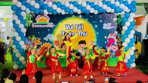 Tiết mục "Trung thu xuống phố" - Lớp Mầm 2