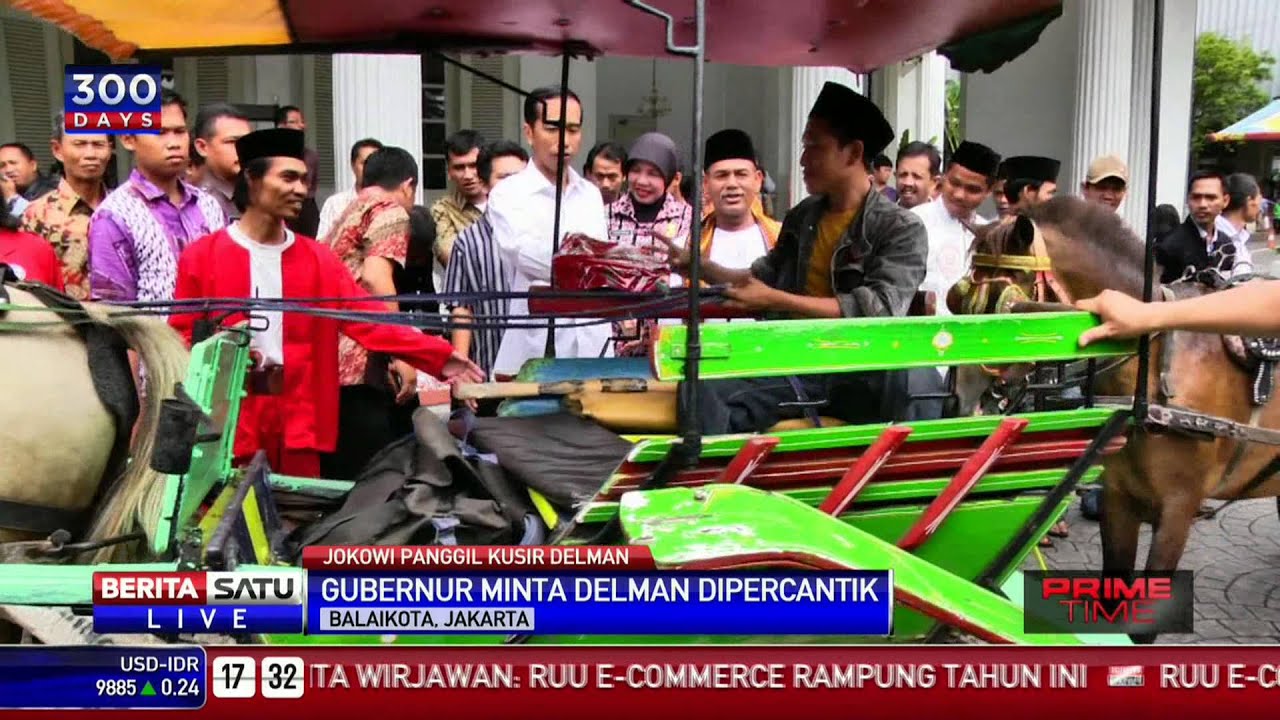 Gubernur Minta Delman Dipercantik