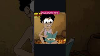 debit credit rules with best tricks🎯 #shorts #ytshorts #youtubeshorts #education #commerce