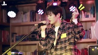190206 UNIQ Life - Li Wenhan sings songs for fans 🦄💜😭 & orders food & talks about eating habits