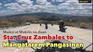 Sta. Cruz Zambales to Mangatarem Pangasinan