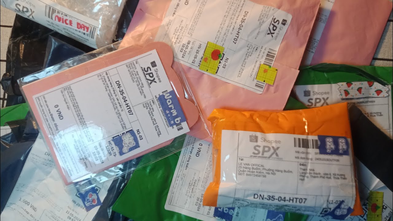 unboxing đơn 0đồng cùng với tuiii🦑👀.. |siunhannhen🕷️🍋|