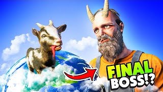 Beating The Final Goat Simulator 3 boss