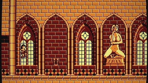 Mighty Castle Adventure [ wip ] - Amstrad CPC - Short gameplay