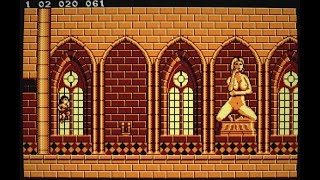 Mighty Castle Adventure [ wip ] - Amstrad CPC - Short gameplay