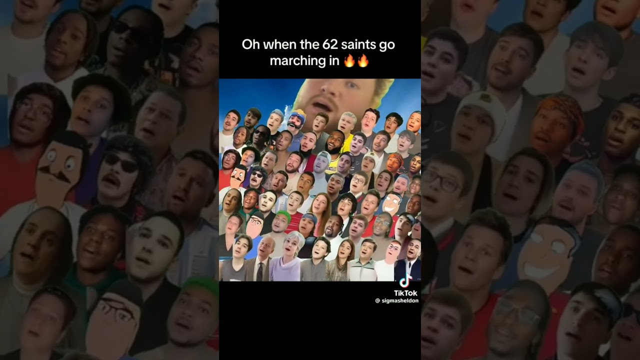 oh when the 62 saints go marching in (OG @sigmasheldon on TikTok!) #meme @RayWilliamJohnson