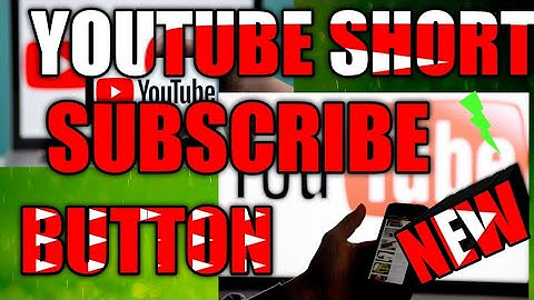 How to add subscribe button on short #subscribe