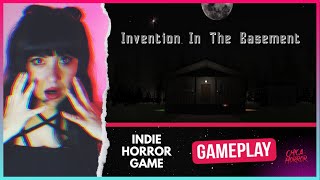 INVENTION IN THE BASEMENT DEMO | INDIE HORROR GAME | Gameplay