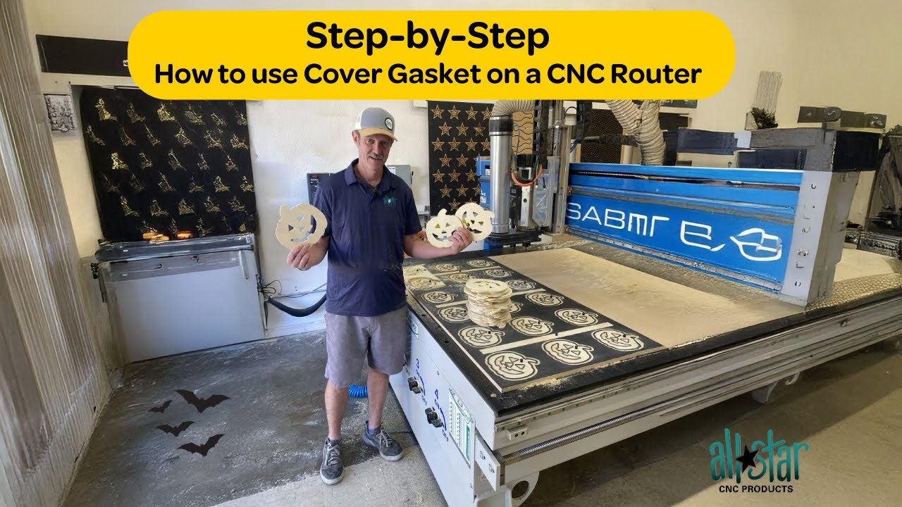 All Star CNC - Cover Gasket Fixture Start to Finish