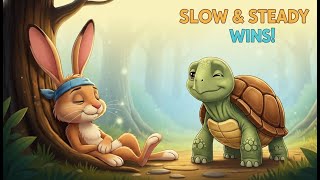 Slow and Steady Wins the Race 🐢 | The Tortoise and the Hare Animated Kids Story 🐰 | Bedtime Tales!