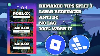 REMAKE || TIPS SPLIT 3 LAYAR DI REDFINGER || 100% WORH IT || ROBLOX INDONESIA
