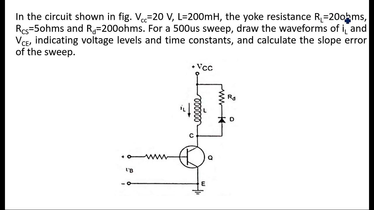 Current time base generator Example problem PDC Lec91 YouTube