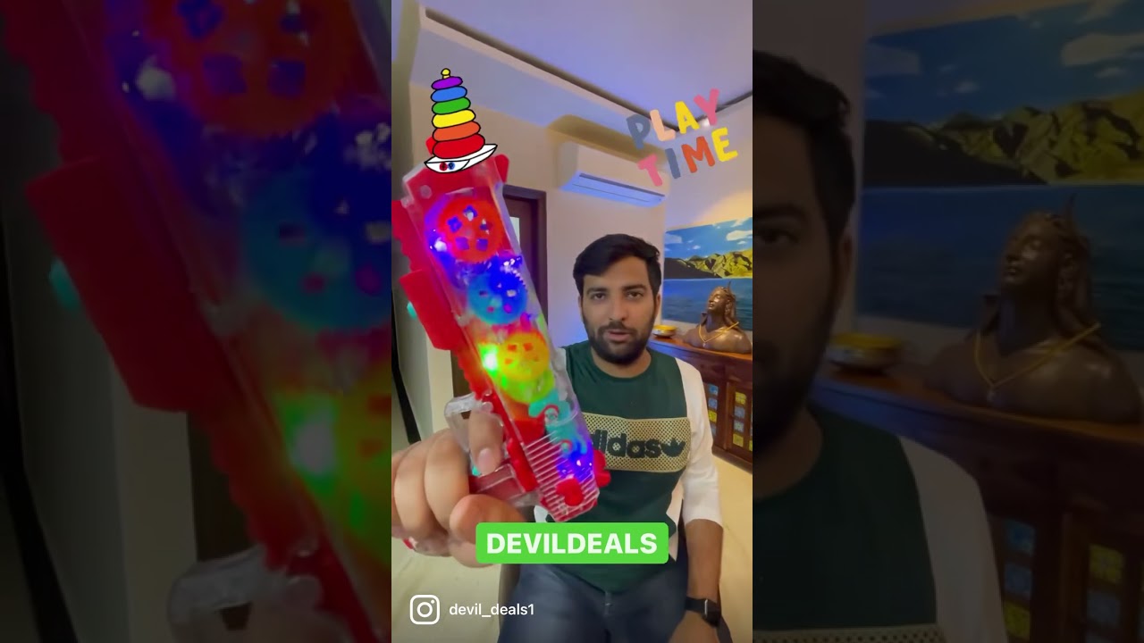 Light and Music Gun Toy 