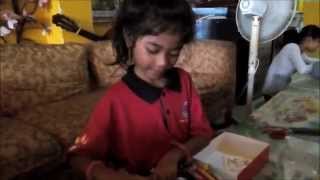 People Improvement Organization - Sponsorship-Reaksa receives a birthday gift